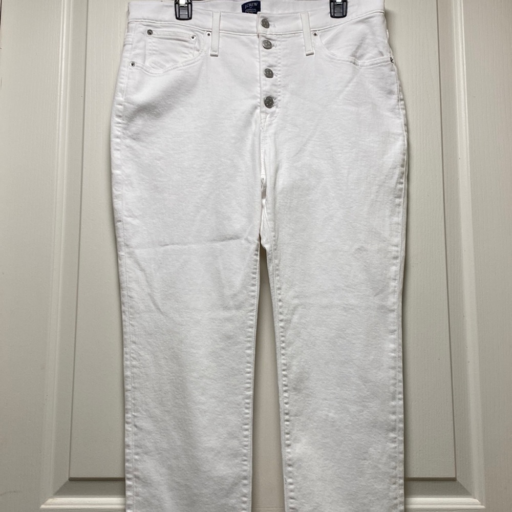 NWT J CREW Essential Straight Jean Sz 31P